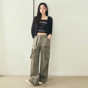 [에고이스트][CAPSULE LINE] 레터링 믹스 슬림 니트 베스트 ES2KV360