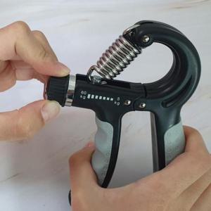 손압력기 강도조절 카운터 악력기 그레이 5-60kg