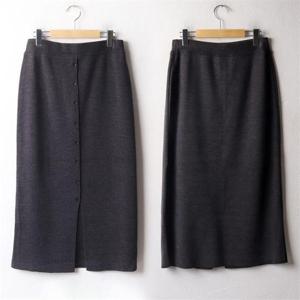 [강물처럼]빅사이즈 102 쫀쫀H라인니트롱스커트 DRMB829 (654113