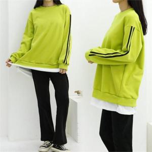 [강물처럼]위쉬몰 WB 컴포트레이어드맨투맨(C553H101) 빅사이즈