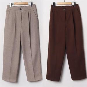 [강물처럼]위쉬몰 PE 메르시기모턱울슬랙스(B766H101) 빅사이즈