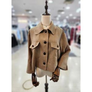 멜로디가든 세이브존08 카라 단추 린넨자켓 M26M4J104