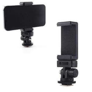 브라켓 DSLR 카메라 핫슈 휴대폰 회전 어댑터 사진 영상 촬영