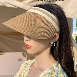 쿨샵 여성 썬캡 여름모자 시원한 라탄선캡 여행모자