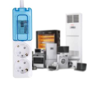 안전한멀티탭 고용량 멀티탭 2구배선 콘센트 에어컨 접지 1.5M/멀티