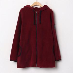 [강물처럼]아이우먼 푹신플리스후드집업 MNB736M101 빅사이즈 (6