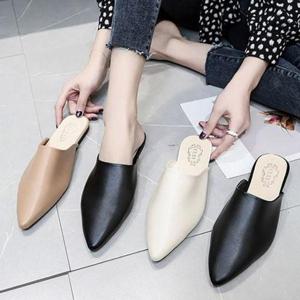 쿨샵 스틸레토 여자 뮬블로퍼 심플한 로우 뮬블로퍼