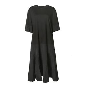 [요하넥스]배색 저지 플레어 원피스Z5B5D110