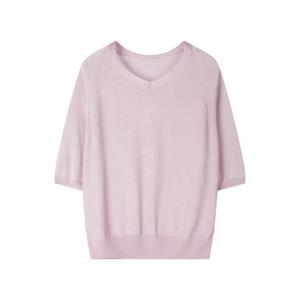 [요하넥스]브이넥 래글런 니트탑 Z5B5N106