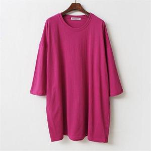 [강물처럼]아이우먼 프레싱무지박스긴팔 NOC512M001 빅사이즈 (6