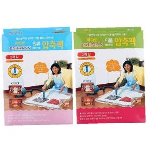 밸브형 의류 이불 압축팩 2매입