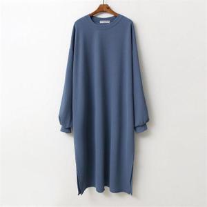 [강물처럼]아이우먼 러브미퍼프롱원피스 NOC399M001 빅사이즈 (6