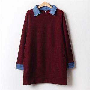 [강물처럼]아이우먼 심플사카리바롱니트 MNB716M001 빅사이즈 (6