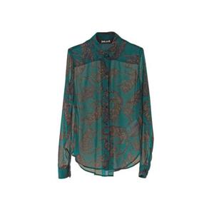 저스트까발리 블라우스 77PAL222 NS492 cadmium green 180 VERDE