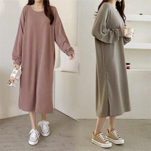 [강물처럼]위쉬몰 GR 로나골지니트롱원피스(C503H001) 빅사이즈