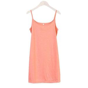 [강물처럼]아이우먼 촉감 좋은 끈 롱 나시 IN0018RM101 빅사이즈