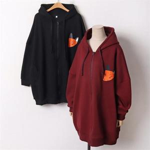 [강물처럼]빅사이즈 101 폭스빅후드오버핏집업 DMNB699 (6466062