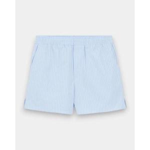 아미 숏팬츠 USO806CO0219 4844 Bleu cachemire blanc