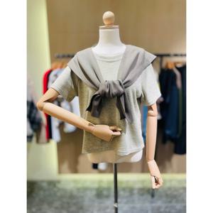 [러브앤쇼] 니트 숄 SET 티셔츠 GCGDGST02