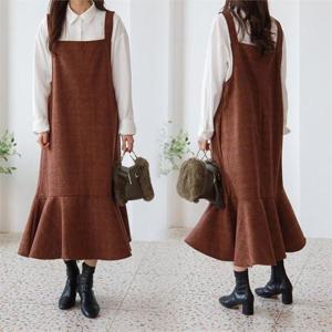 [강물처럼]위쉬몰 MJ 나탈리울체크롱원피스(C358H001) 빅사이즈