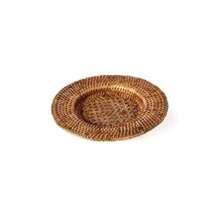인테리어 수납 라탄 언더플레이트 스몰 S