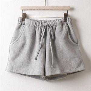 [강물처럼]아이우먼 기모면 3부 팬츠 IN0027RM012 빅사이즈 (644