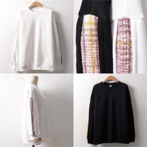 [강물처럼]위쉬몰 GO 핑키체크소매맨투맨(7851H012) 빅사이즈 (6