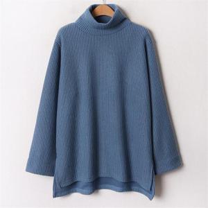 [강물처럼]아이우먼 통통골지하이넥니트 GOB648M012 빅사이즈 (6