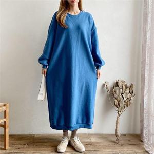 [강물처럼]빅사이즈 012 무지러블리기모원피스 DGRC258 (6416770