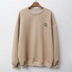 [강물처럼]아이우먼 도그라운드넥맨투맨 ggC226M012 빅사이즈 (6