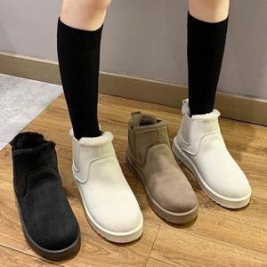 [리더스][리더스] 털부츠 여자 중목 안감 퍼 한가득 따듯한 신발