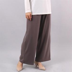 [강물처럼]빅사이즈사랑해요 4098L012 찰랑 끈 와이드 바지 WW (