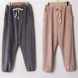 [강물처럼]위쉬몰 EZ 우유밍크골지조거팬츠(B609H012) 빅사이즈