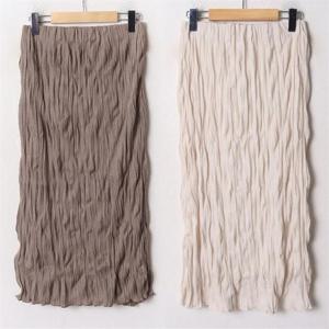 [강물처럼]위쉬몰 MO 컬리롱니트골지스커트(B607H012) 빅사이즈