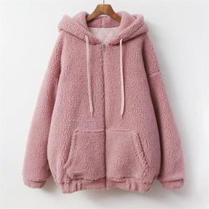 [강물처럼]아이우먼 마카롱뽀글후드집업 EMC200M012 빅사이즈 (6