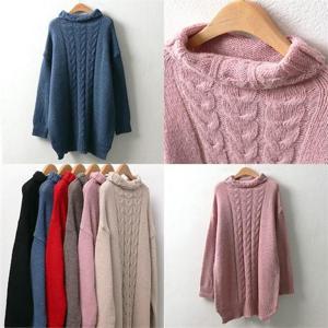 [강물처럼]위쉬몰 RM 아몽꽈배기폴라니트(7763H012) 빅사이즈 (6