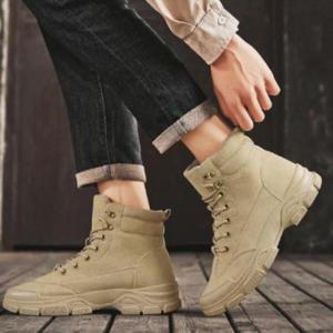 [다잇템]남성 끈있는 미니멈 운동 앵클부츠 (43384180A)