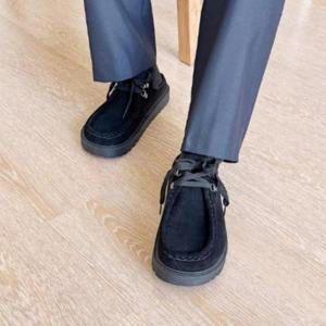 [다잇템]남성 FW 소프트 끈있는 캐쥬얼 세무 로퍼 (43384165A)