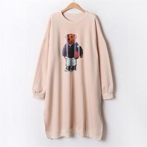 [강물처럼]아이우먼 빅베어기모롱원피스 RAB579M012 빅사이즈 (6