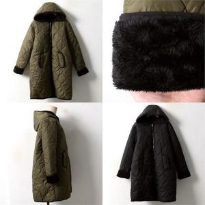 [강물처럼]위쉬몰 BN 물방울누빔털패딩(3675H012) 빅사이즈 (636