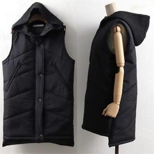 [강물처럼]위쉬몰 BN 꽈배기후드패딩조끼(7459H012) 빅사이즈 (6