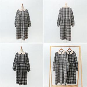 [강물처럼]빅사이즈 012 플랫무드반오픈원피스 DWBC143 (6354600