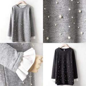 [강물처럼]위쉬몰 MN 진주별빛루즈티(0489RH012) 빅사이즈 (6354