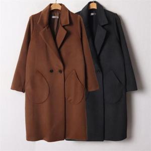 [강물처럼]빅사이즈사랑해요 B571L012 숏캐시미어스타일코트 BG