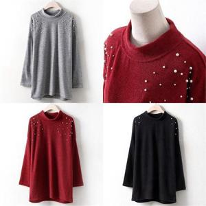 [강물처럼]위쉬몰 MN 진주보들반폴라티(0677RH011) 빅사이즈 (63