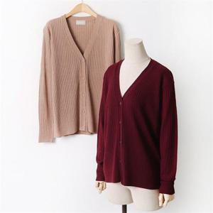 [강물처럼]빅사이즈 010 레거골지슬림핏가디건 DRMA912 (6348228