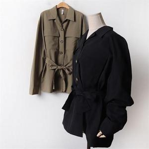 [강물처럼]빅사이즈 010 벨티드빅플랩바람막이 DGYA976 (6348198