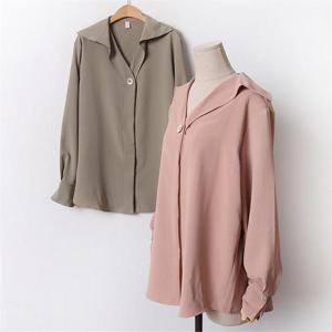 [강물처럼]빅사이즈 010 주름퍼프볼륨블라우스 DPEA997 (6348170