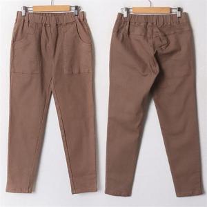 [강물처럼]빅사이즈 010 슬림패치포켓일자팬츠 DMNB357 (6348090