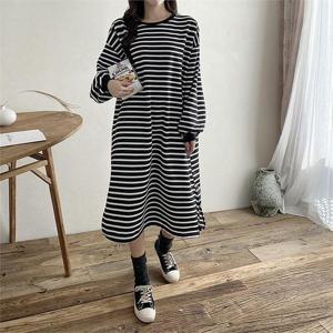 [강물처럼]빅사이즈 011 포근맨투맨기모원피스 DNOB217 (6348057